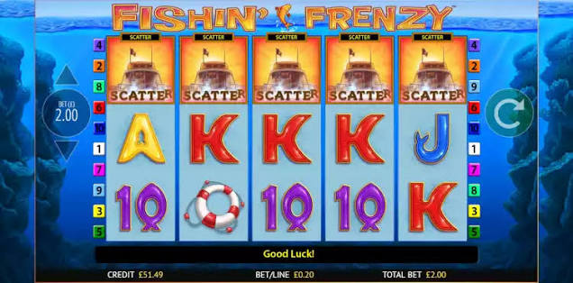 Fishin' Frenzy-Testbericht – Alles, was Sie zum Spielen von Fishin' Frenzy wissen müssen!